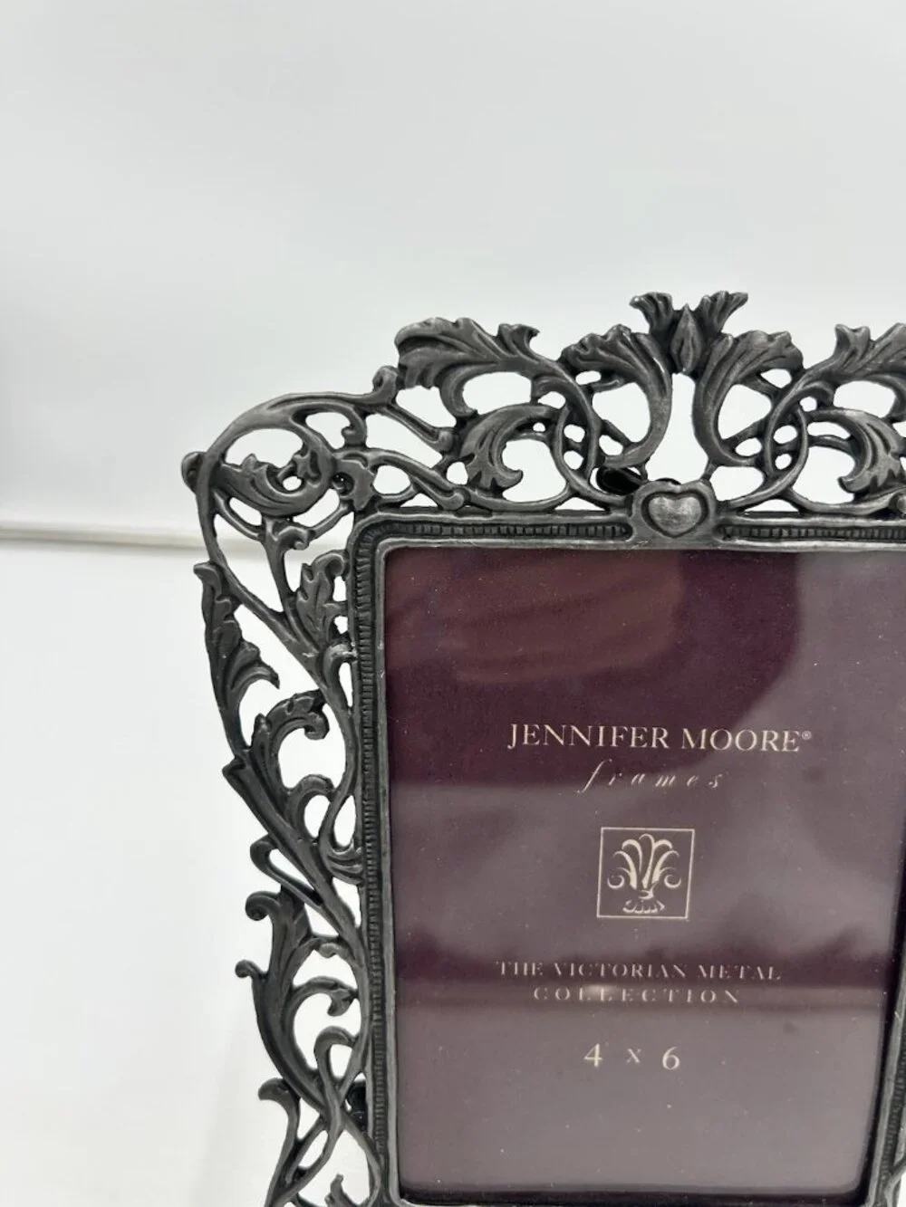 Jennifer Moore The Victorian Metal Collection 4 x 6 Ornate Picture Frame